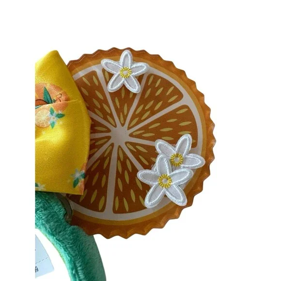 New Disney Epcot Flower & Garden Festival 2022 Orange Bird Ear Headband Ears - Picture 4 of 5